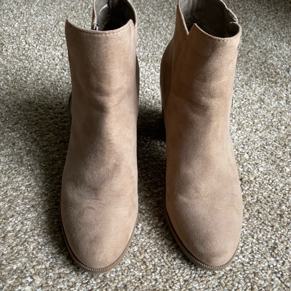 Suede booties - Picture 3 of 3